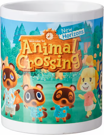 💚🌳 Animal Crossing: New Horizons – Line-up – Mug – 315 ml – Nintendo 🌳💚