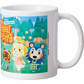 💚🌳 Animal Crossing: New Horizons – Line-up – Mug – 315 ml – Nintendo 🌳💚