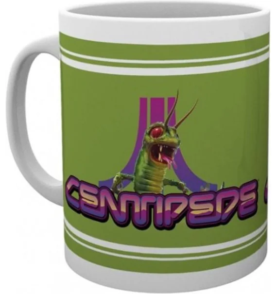 🕹️🐛 ATARI - Centipede - Mug Green 300 ml 🐛🕹️