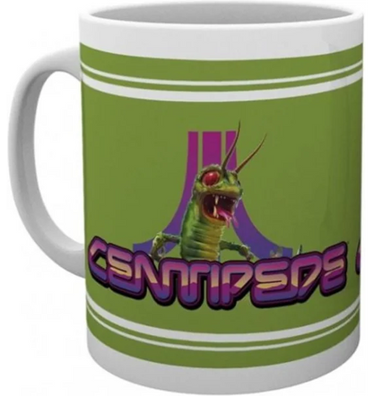 🕹️🐛 ATARI - Centipede - Mug Green 300 ml 🐛🕹️