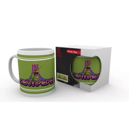 🕹️🐛 ATARI - Centipede - Mug Green 300 ml 🐛🕹️