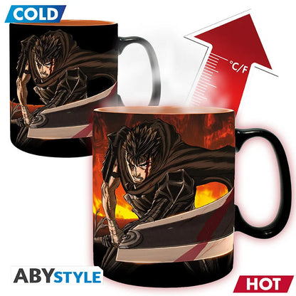 🔥⚔️ BERSERK - Mug thermoréactif - 460 ml ⚔️🔥