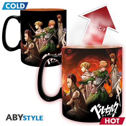 🔥⚔️ BERSERK - Mug thermoréactif - 460 ml ⚔️🔥