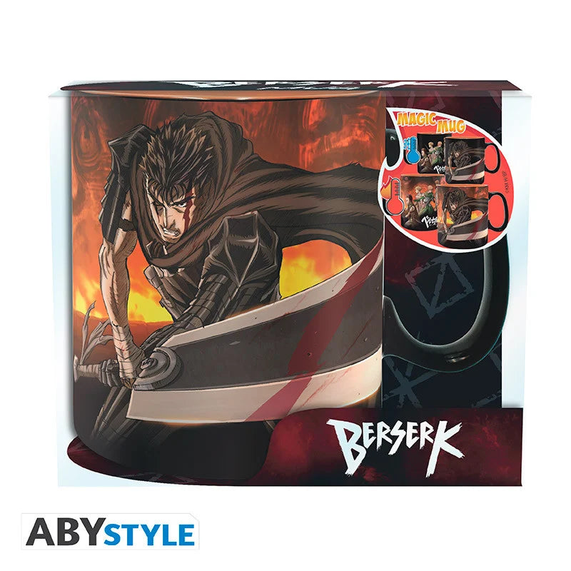 🔥⚔️ BERSERK - Mug thermoréactif - 460 ml ⚔️🔥