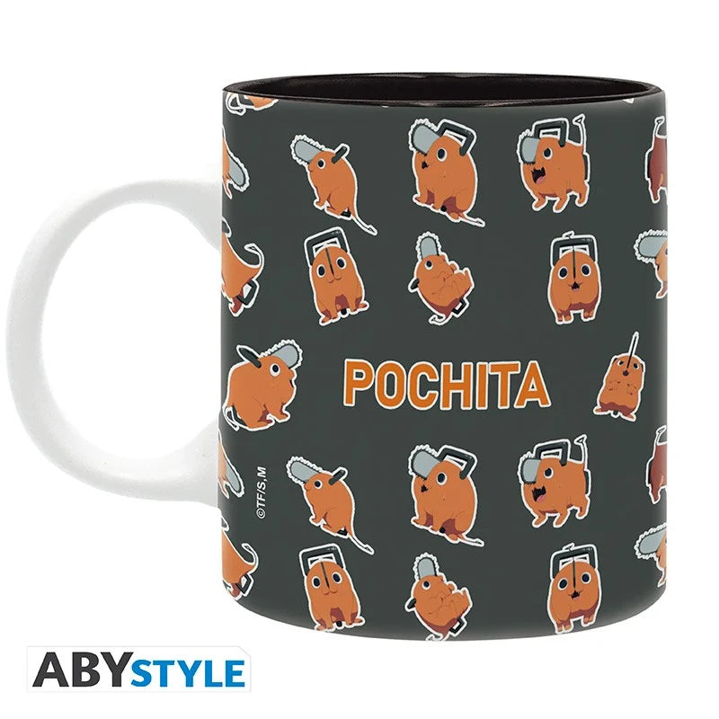 🪚🧡 Chainsaw Man – Pochita – mug – 320 ml 🧡🪚