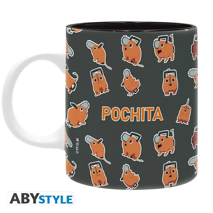 🪚🧡 Chainsaw Man – Pochita – mug – 320 ml 🧡🪚