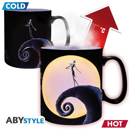 🎃🌙 L'ÉTRANGE NOËL DE MONSIEUR JACK - Jack & Lune - Mug thermoréactif - 460 ml 🌙🎃