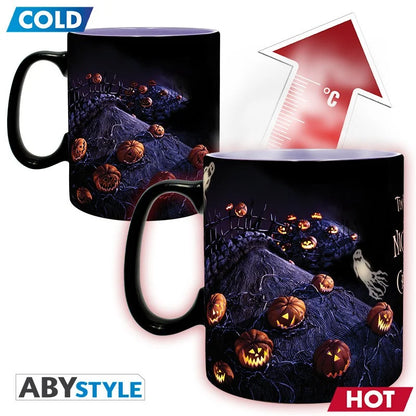 🎃🌙 L'ÉTRANGE NOËL DE MONSIEUR JACK - Jack & Lune - Mug thermoréactif - 460 ml 🌙🎃