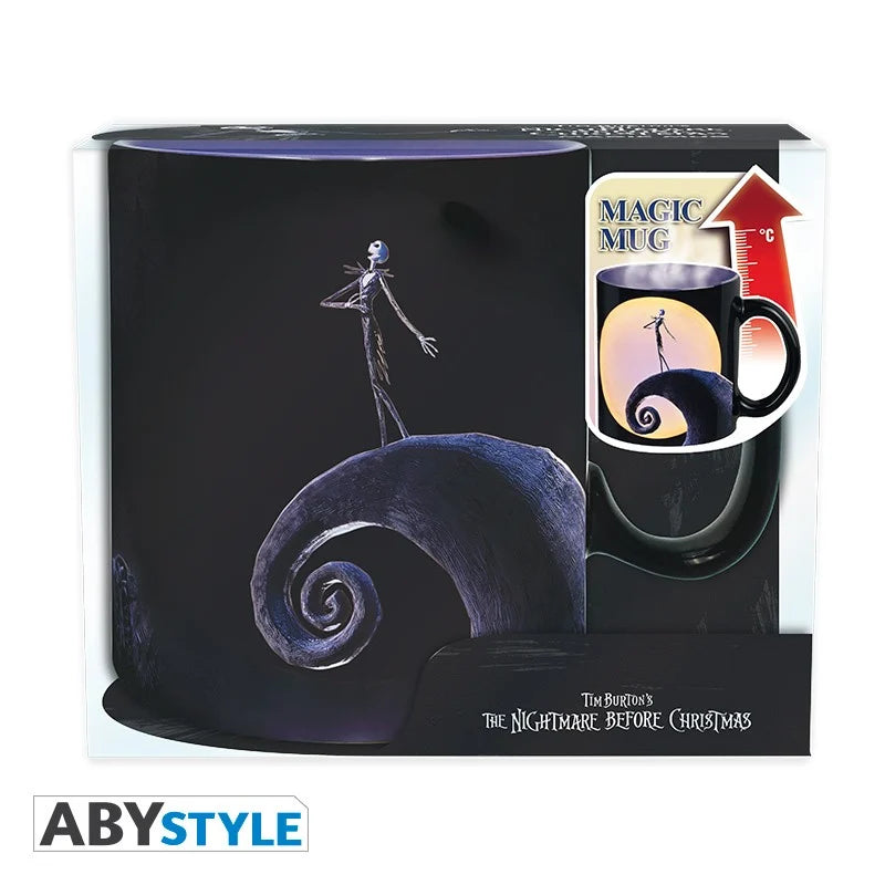 🎃🌙 L'ÉTRANGE NOËL DE MONSIEUR JACK - Jack & Lune - Mug thermoréactif - 460 ml 🌙🎃