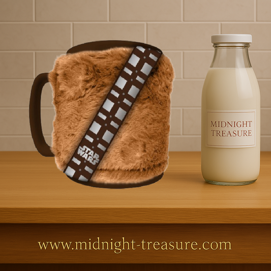 Mug Fuzzy Chewbacca – Star Wars – 440 ml – Officiel. Mug en céramique avec enveloppe en peluche amovible et illustration de Chewbacca. Un accessoire collector parfait pour les fans de Star Wars.


