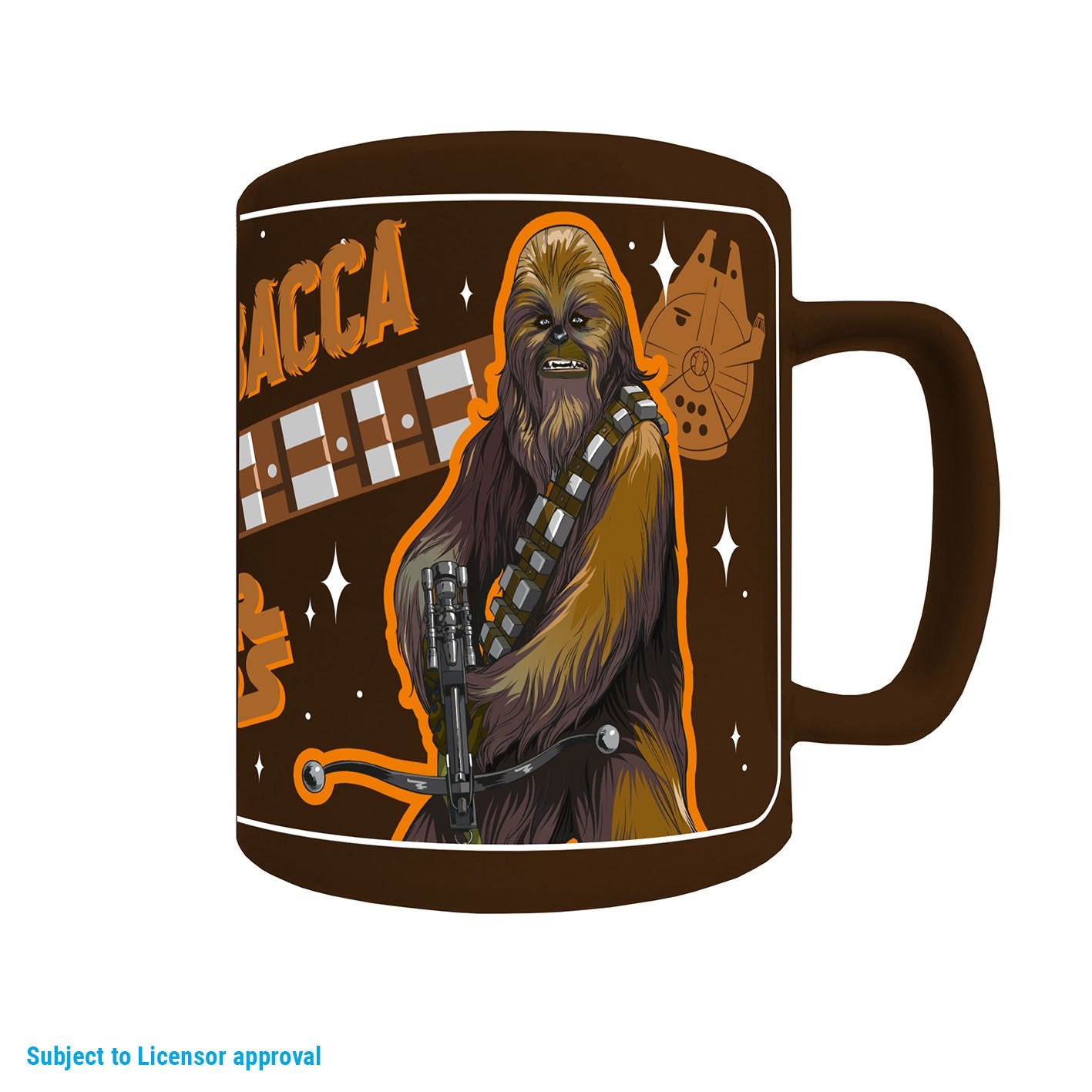 Mug Fuzzy Chewbacca – Star Wars – 440 ml – Officiel. Mug en céramique avec enveloppe en peluche amovible et illustration de Chewbacca. Un accessoire collector parfait pour les fans de Star Wars.

