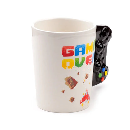 🎮🕹️ GAME OVER - Mug avec Anse Manette 3D - 400 ml 🕹️🎮