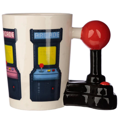 🕹️☕ Game Over – Mug joystick & arcade avec anse 3D 400 ml ☕🕹️