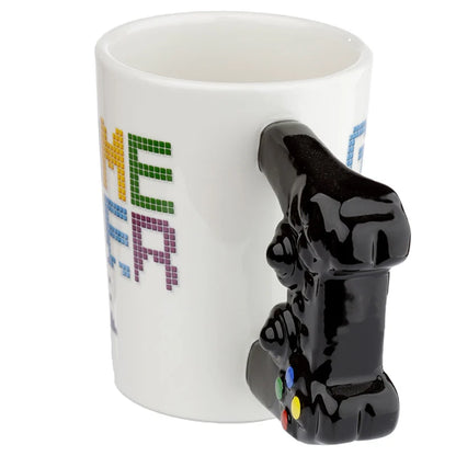 🕹️🔥 GAME OVER – Manette – Mug avec Anse 3D – 400 ml 🔥🕹️
