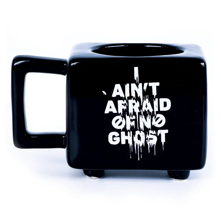 🖤📺 Ghostbusters – I ain’t afraid – mug retro TV thermoréactif – 500 ml 📺🖤