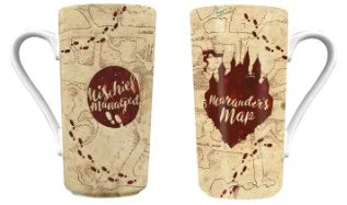 🗺️✨ Harry Potter – Carte du Maraudeur – Mug Latte 470 ml ✨🗺️