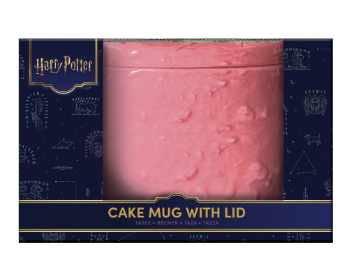 🧙‍♂️🎂 Harry Potter – Mug gâteau Happee Birthdae avec couvercle 🎂🧙‍♂️
