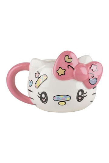 🔥 Mug Céramique 3D Hello Kitty – Kawaii & Coloré 🎀✨