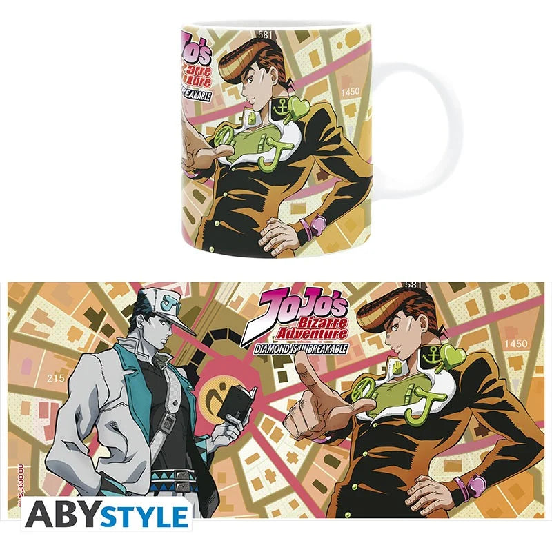 💥🗺️ JoJo’s Bizarre Adventure – Mug Carte – 320 ml – ABYstyle 🗺️💥