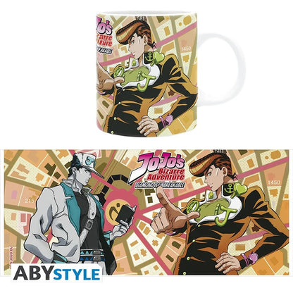 💥🗺️ JoJo’s Bizarre Adventure – Mug Carte – 320 ml – ABYstyle 🗺️💥