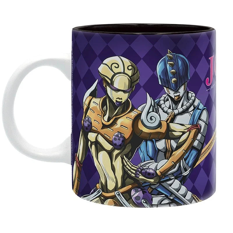 💜⭐ JoJo’s Bizarre Adventure – Giorno & Bruno – mug céramique – 320 ml ⭐💜