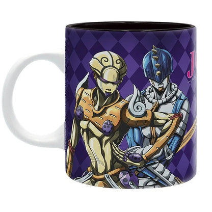💜⭐ JoJo’s Bizarre Adventure – Giorno & Bruno – mug céramique – 320 ml ⭐💜