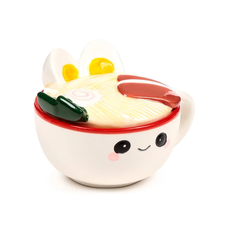 🍜😊 Kawaii – Nori le Ramen – Mug 3D avec couvercle – 250 ml 😊🍜