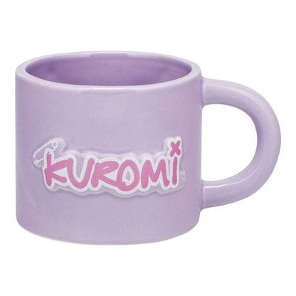 💜💀 Mug Kuromi – Sanrio – Gravé – 400 ml 💀💜