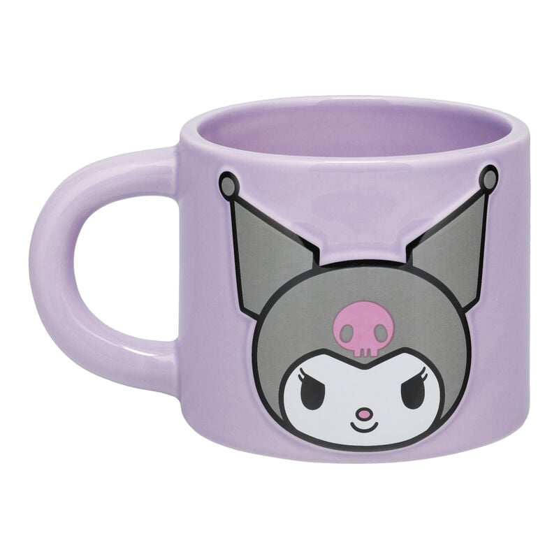 💜💀 Mug Kuromi – Sanrio – Gravé – 400 ml 💀💜