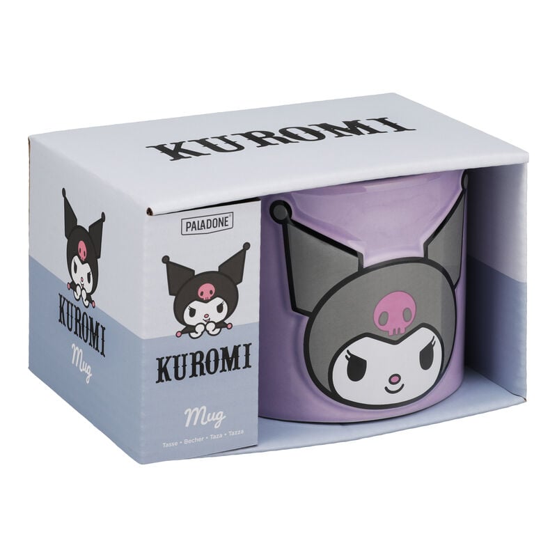 💜💀 Mug Kuromi – Sanrio – Gravé – 400 ml 💀💜