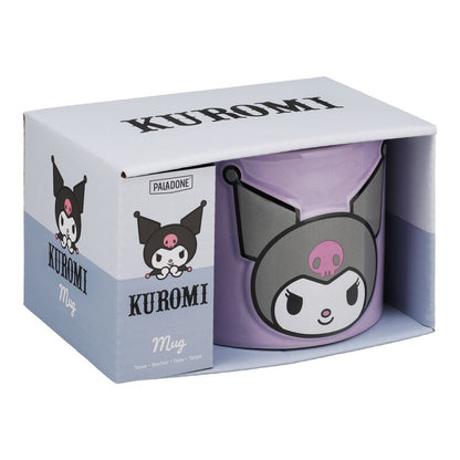 💜💀 Mug Kuromi – Sanrio – Gravé – 400 ml 💀💜