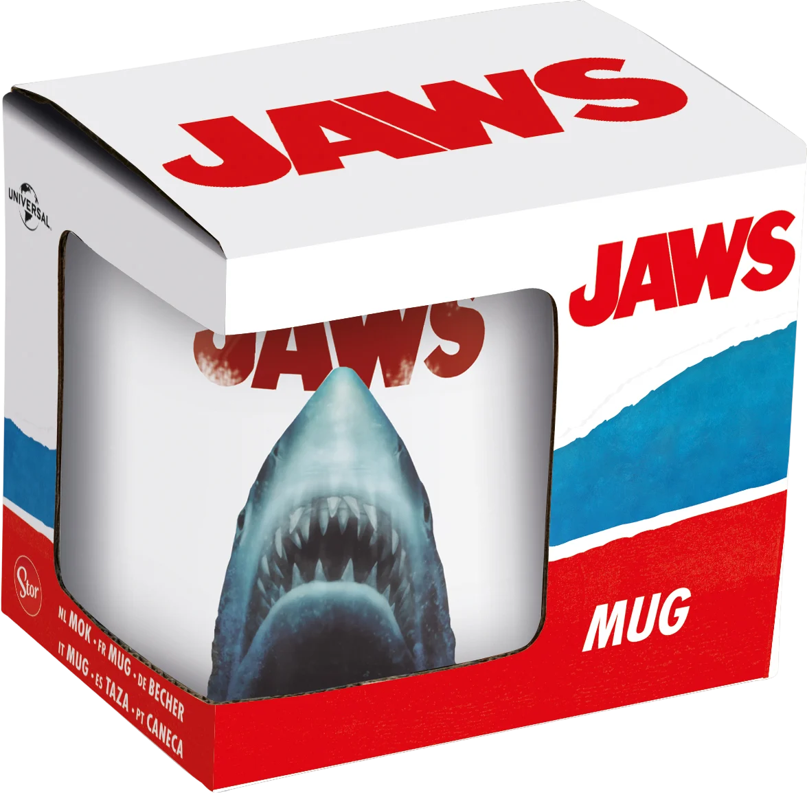 🦈🌊 Mug Les Dents de la Mer (Jaws) – 325 ml 🌊🦈