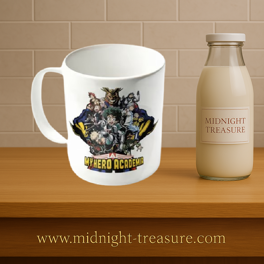 Mug My Hero Academia – Character Burst – 315 ml – Céramique. Mug avec visuel coloré des héros principaux de l’anime. Un indispensable pour tout fan de MHA.