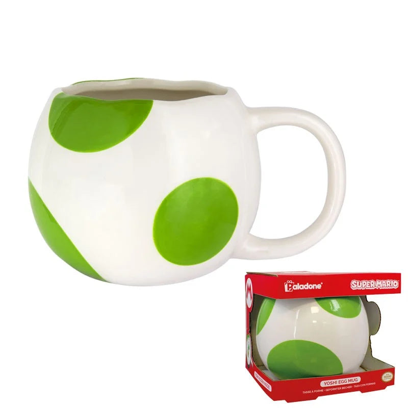 🥚💚 Nintendo – Yoshi Egg – Mug 3D 330 ml 💚🥚