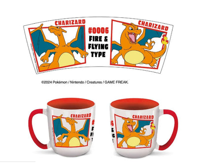 🔥🐉 POKEMON - Dracaufeu - Mug Elite Intérieur Coloré - 384 ml 🐉🔥