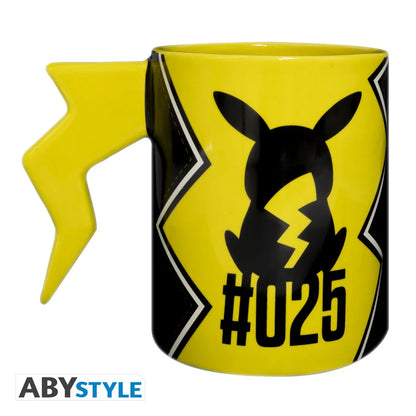 ⚡💛 Pokémon – Éclairs de Pikachu – mug 3D – 460 ml 💛⚡