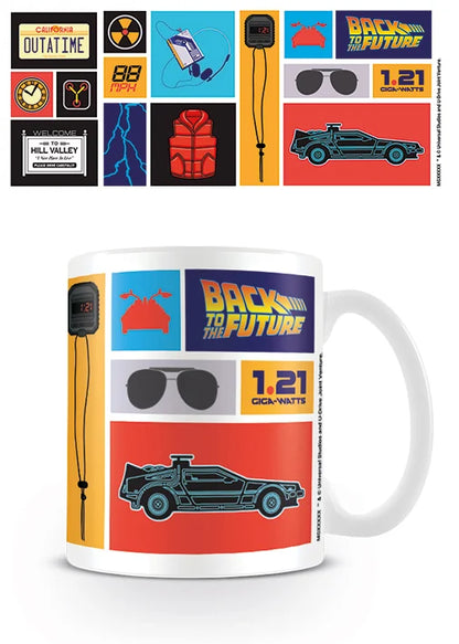 ⏱️🚗 Retour vers le futur – collection – mug – 315 ml 🚗⏱️