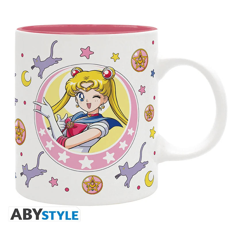 🌙🐈 SAILOR MOON - Sailor Moon & Luna - Mug - 320 ml 🐈🌙