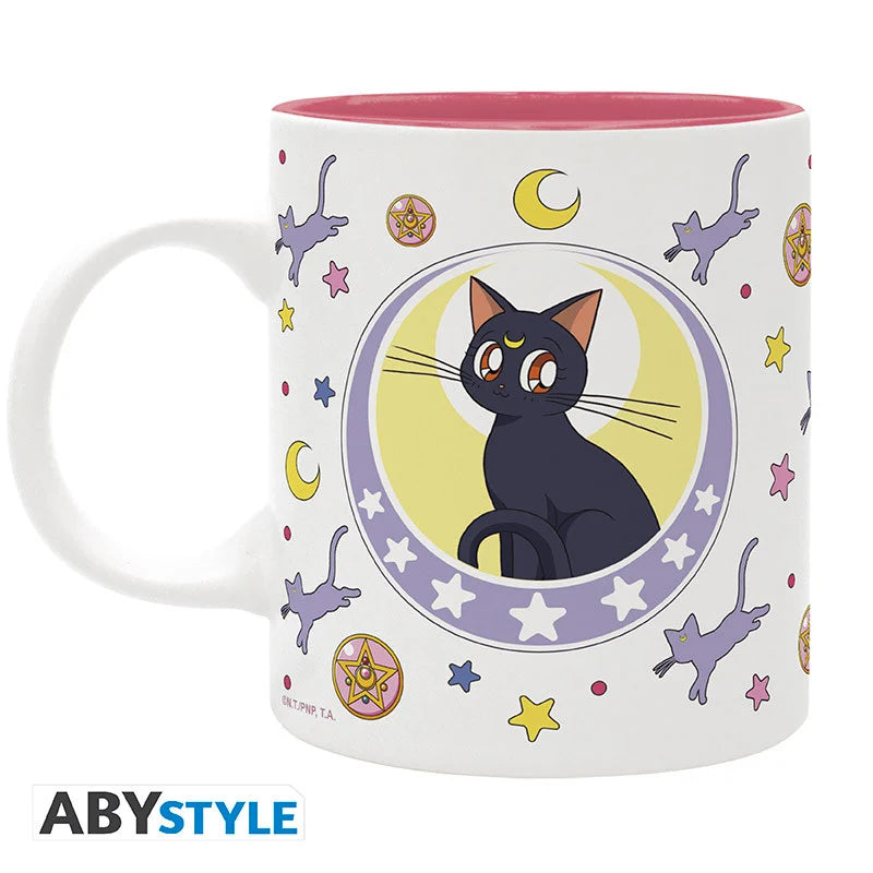 🌙🐈 SAILOR MOON - Sailor Moon & Luna - Mug - 320 ml 🐈🌙