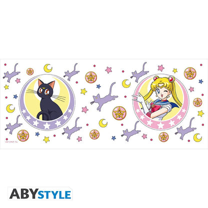 🌙🐈 SAILOR MOON - Sailor Moon & Luna - Mug - 320 ml 🐈🌙