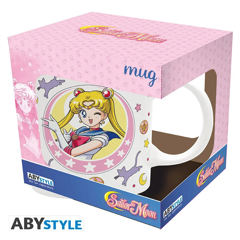 🌙🐈 SAILOR MOON - Sailor Moon & Luna - Mug - 320 ml 🐈🌙