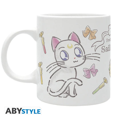 🌙🐱 SAILOR MOON - Luna & Artemis Chibi - Mug 320 ml 🐱🌙