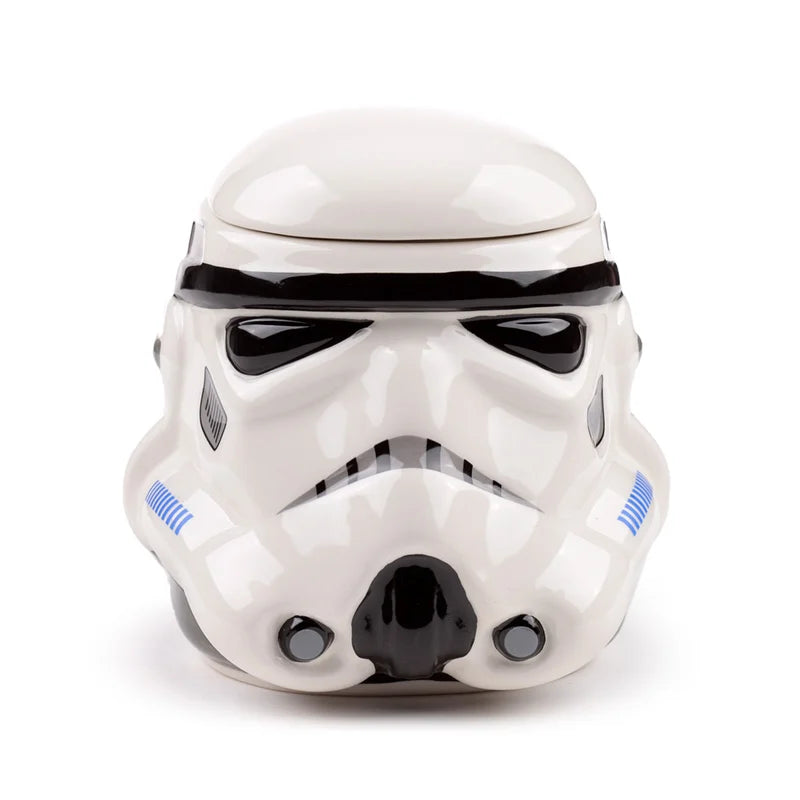⚔️🤍 STAR WARS – Stormtrooper Helmet Mug (Casque Stormtrooper) – Mug 3D avec couvercle 550 ml 🤍⚔️