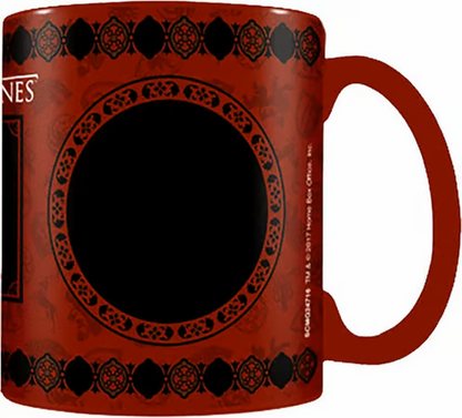 🟥 Mug thermoréactif – Maison Lannister – Game of Thrones 🦁🔥