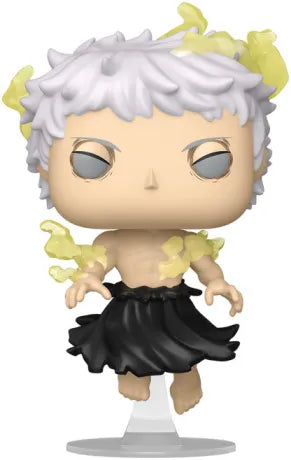 Funko Pop! My Hero Academia – All For One (N°2161). Forme régressée de l’arc final, flottant avec une aura d’énergie malveillante. Parfaite pour les fans de MHA.