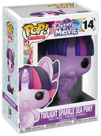 🦄🌊 Funko Pop! N°14 – Twilight Sparkle Sea Pony (Twilight Sparkle – Poney des mers) – My Little Pony: The Movie (My Little Pony : Le Film) 🌊🦄
