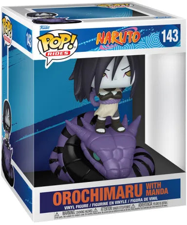 🐍⚔️ Funko Pop! Rides N°143 – Orochimaru with Manda (Orochimaru avec Manda) – Naruto ⚔️🐍