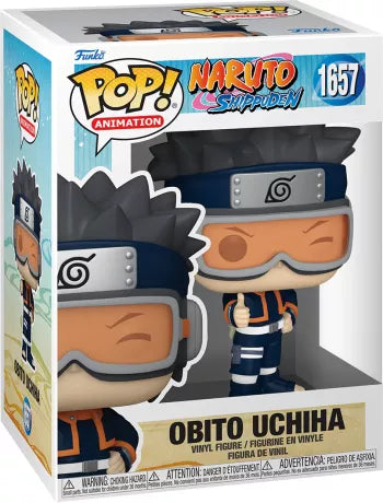 🧡👁️ Funko Pop! Animation N°1657 – Obito Uchiha Enfant – Naruto Shippuden 👁️🧡