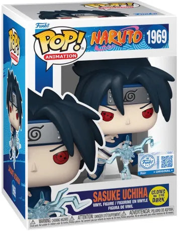 ⚡🔥 Funko Pop! Animation N°1969 – Sasuke Uchiha (Glow in the Dark) – Naruto 🔥⚡