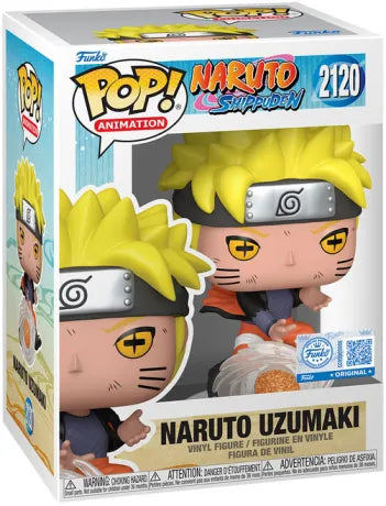 🍥🔥 Funko Pop! Animation N°2120 – Naruto Uzumaki (Lava Release Rasenshuriken) – Naruto Shippuden 🔥🍥